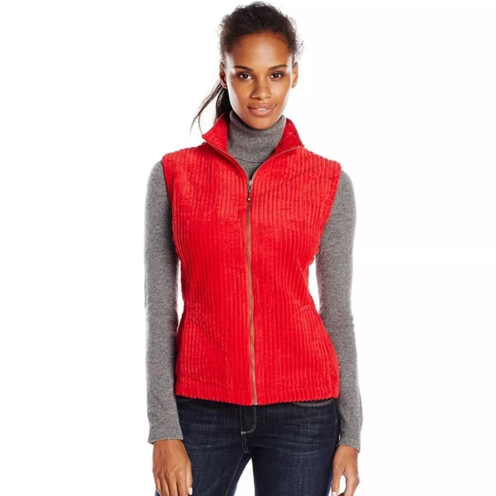 NWT | Woolrich Corduroy Kinsdale Old Red Vest